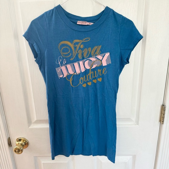 Juicy Couture Tops - Vintage Y2K 90’s Juicy Couture long t-shirt SMALL